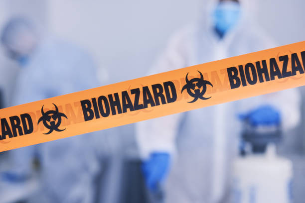 Professional Biohazard technician working in Oak Park, MN